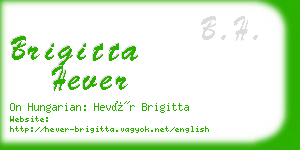 brigitta hever business card